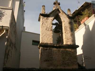 Il campanile visto dall'alto